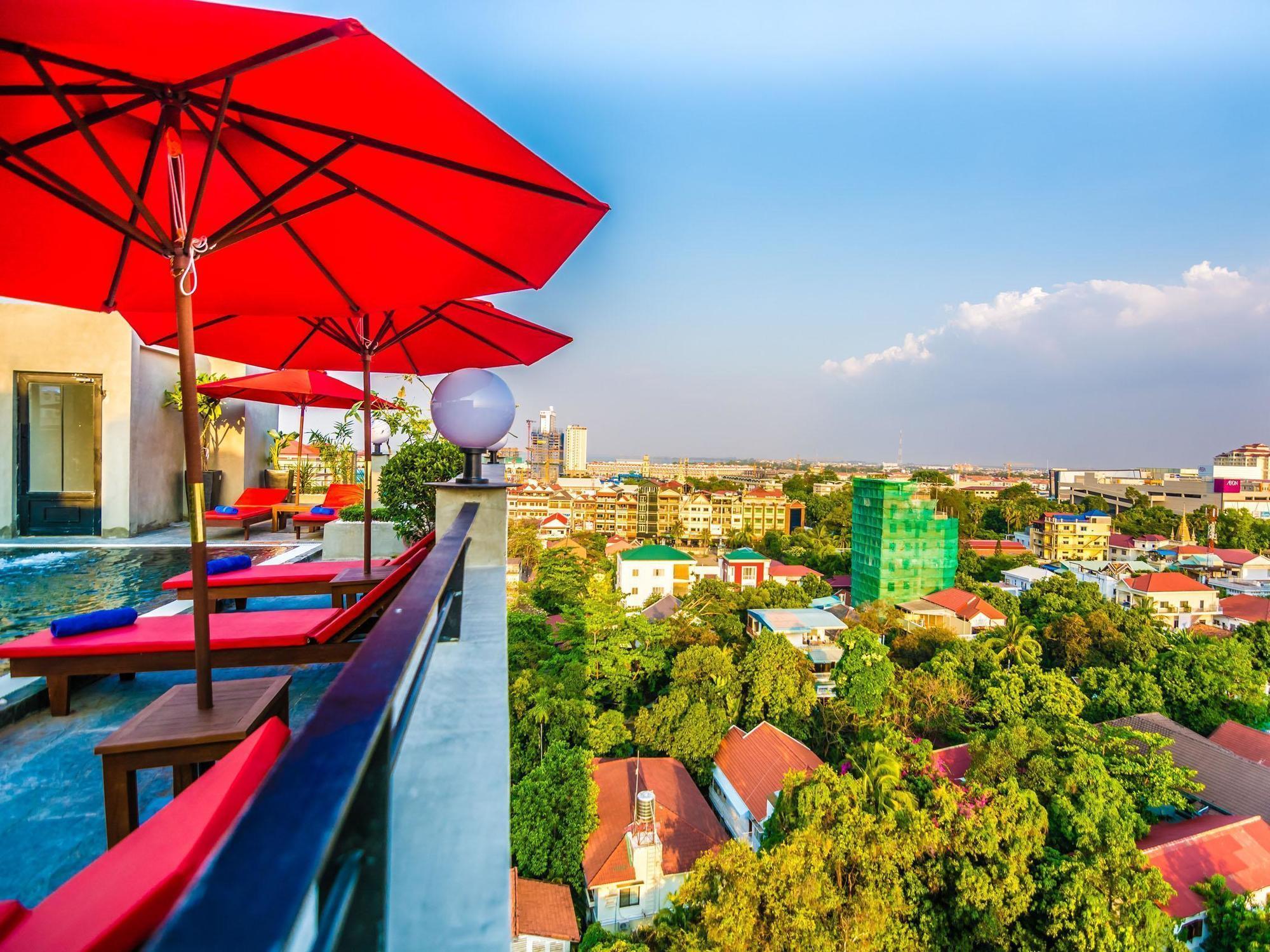 Diamond Palace Resort & Sky Bar Phnom Penh Dış mekan fotoğraf