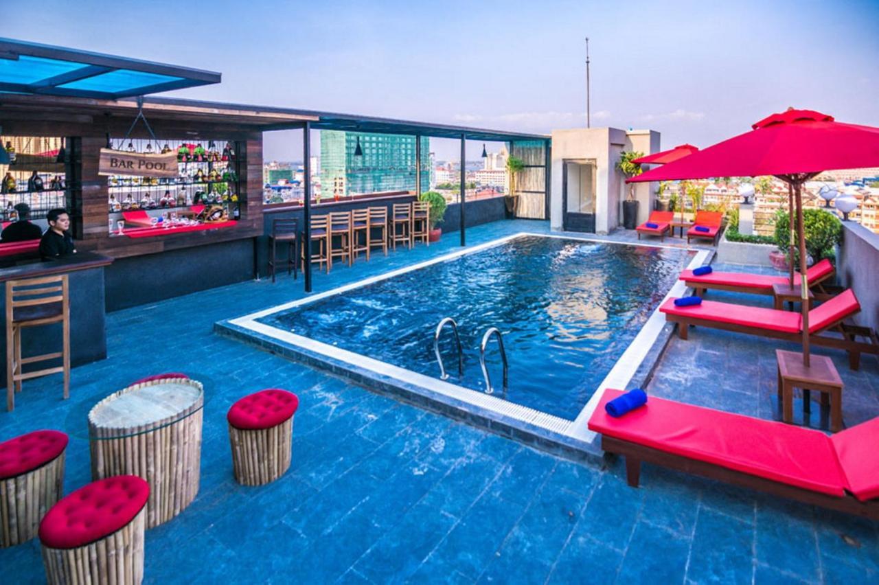 Diamond Palace Resort & Sky Bar Phnom Penh Dış mekan fotoğraf